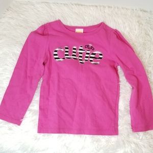 🌻Gymboree size 3T "Cutie" Pink T-Shirt
